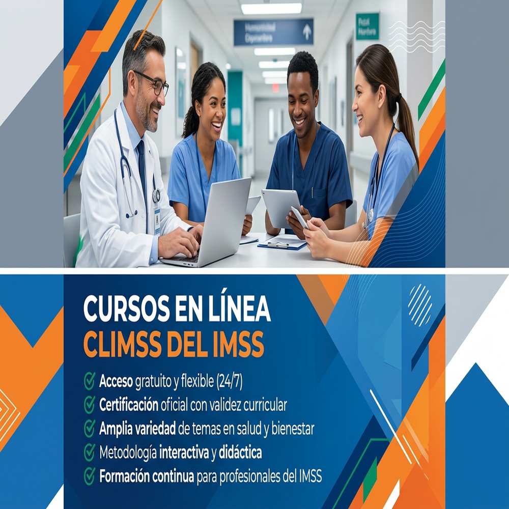 Cursos en línea CLIMSS del IMSS
