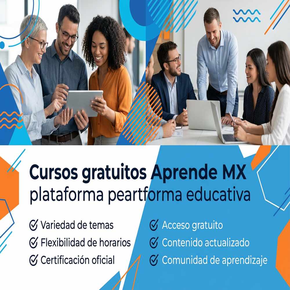 Cursos gratuitos Aprende MX plataforma educativa